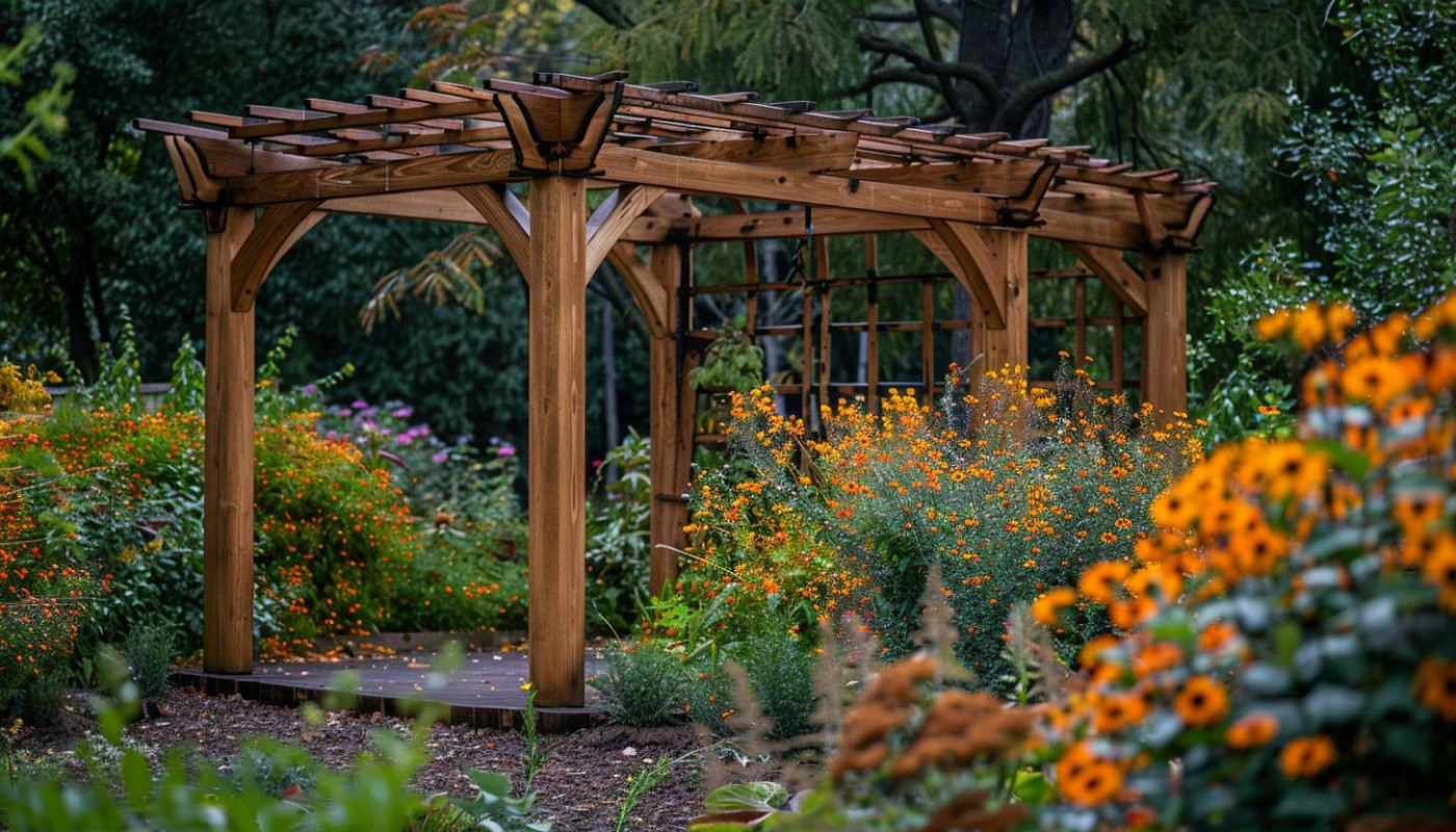 Les dernières tendances en matière de décoration extérieure avec des pergolas